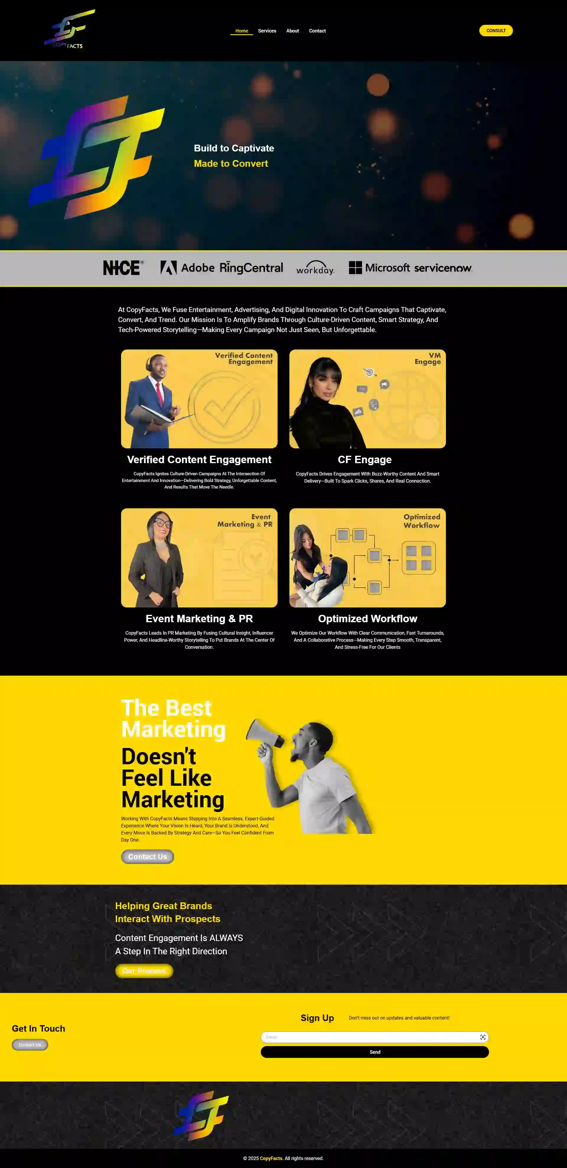 Corporate Website
